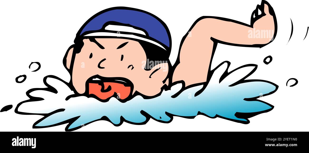 Crawl swimming hi-res stock photography and images - Alamy