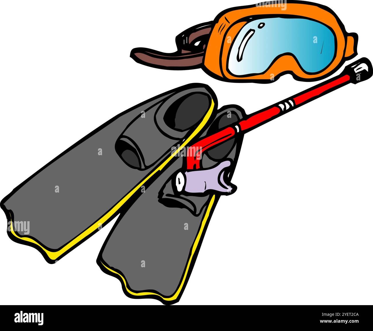 Scuba diving equipment Stock Photo Alamy