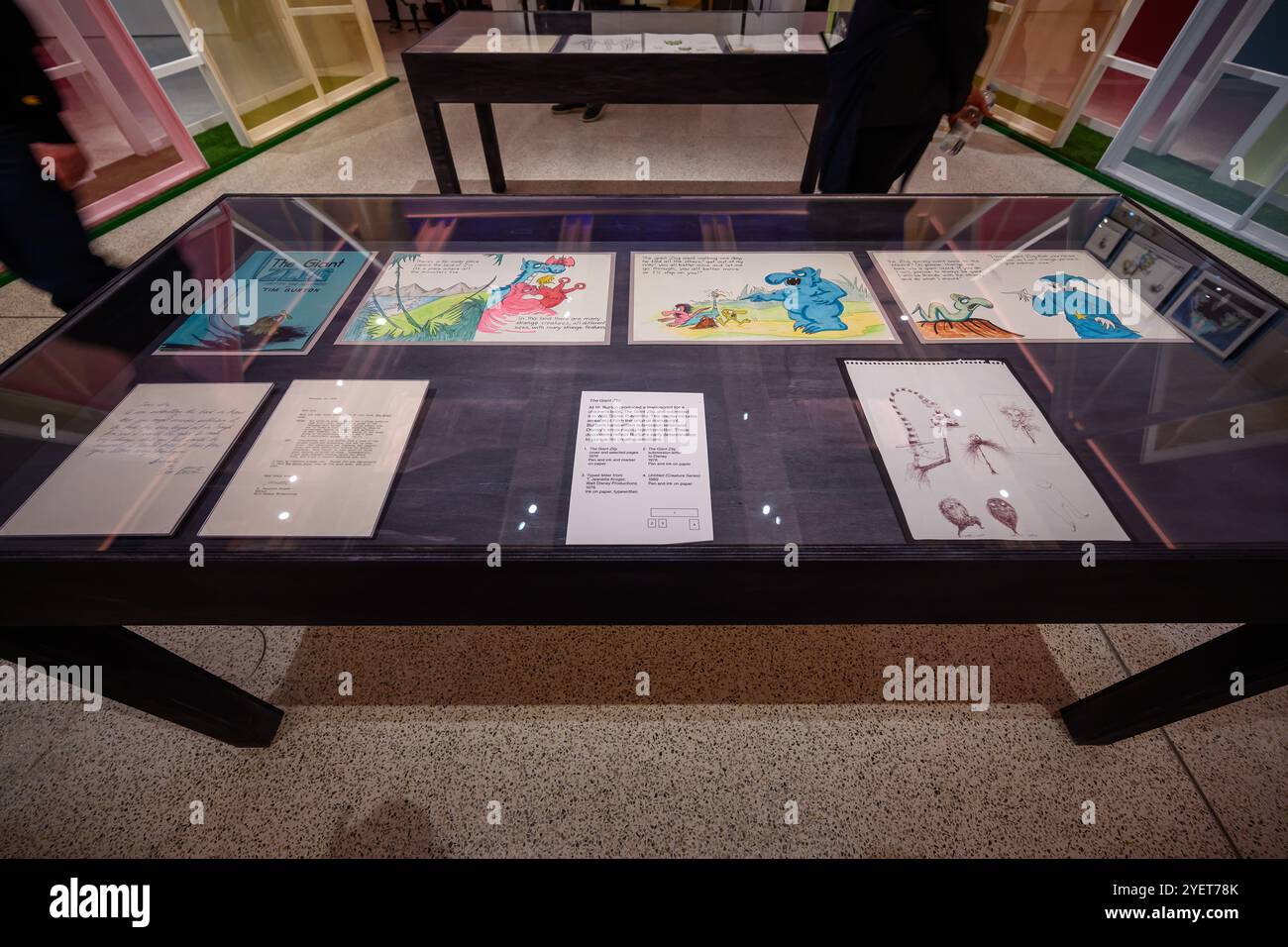 The world of tim burton design museum hi-res stock photography and ...