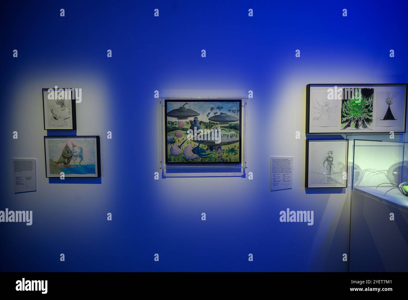 London, UK, 23rd October 2024, The World of Tim Burton opens at the ...