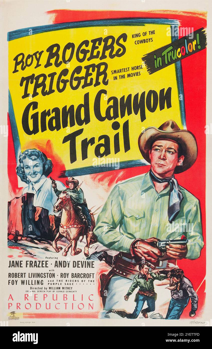 Roy Devine Roy rogers and trigger hi-res stock photography and images - Alamy