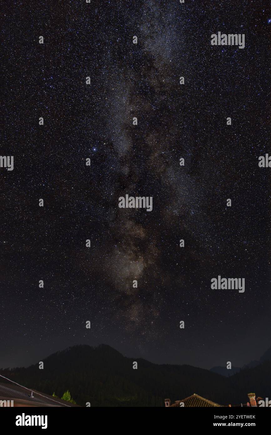 Alps milky way hi-res stock photography and images - Alamy