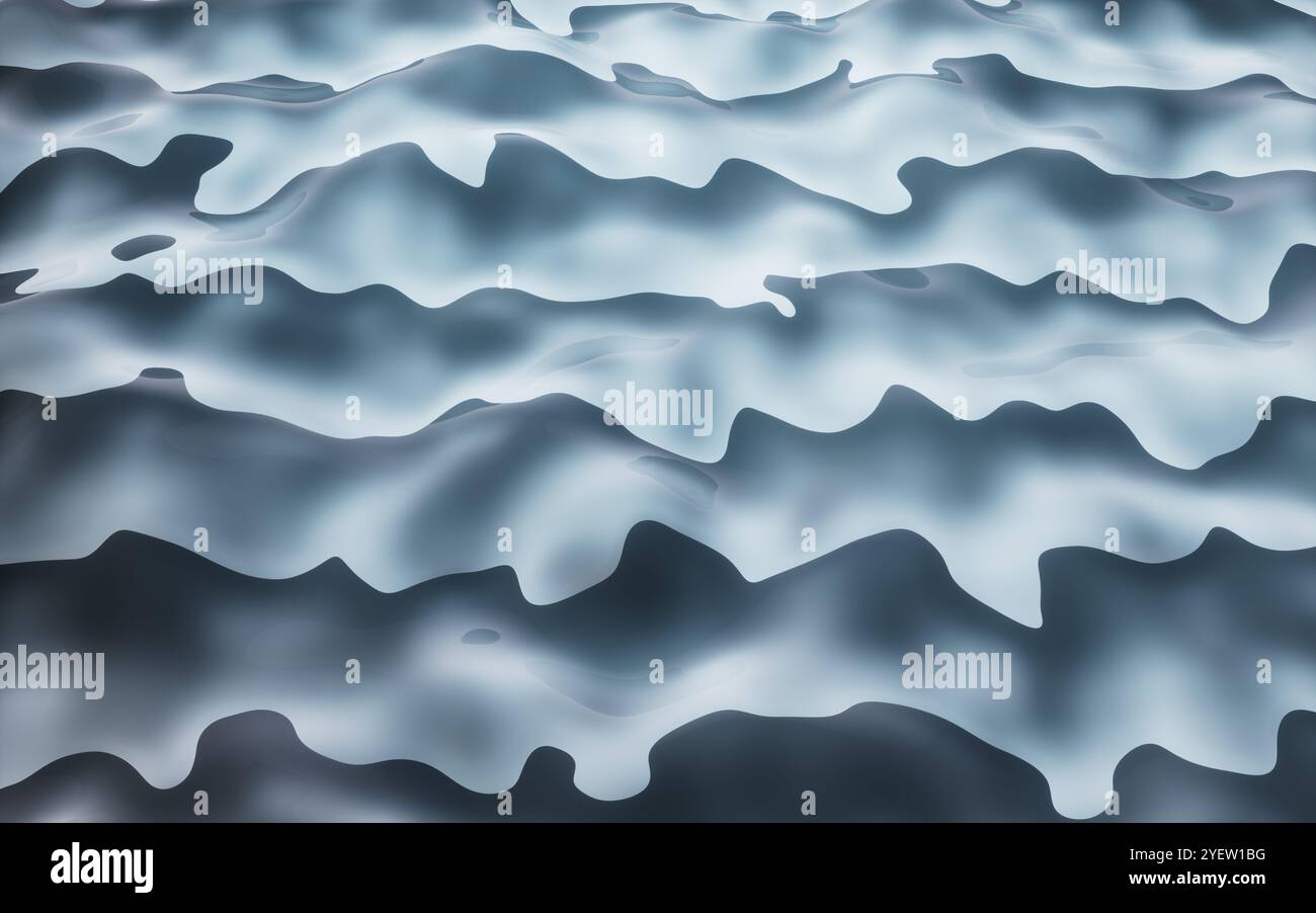 Abstract wave pattern background, 3d rendering. 3D illustration Stock ...