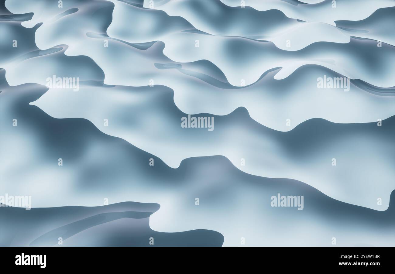Abstract wave pattern background, 3d rendering. 3D illustration Stock ...