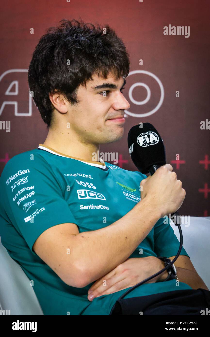 10/18/2024 - Lance Stroll (CAN) - Aston Martin Aramco F1 Team - Aston ...