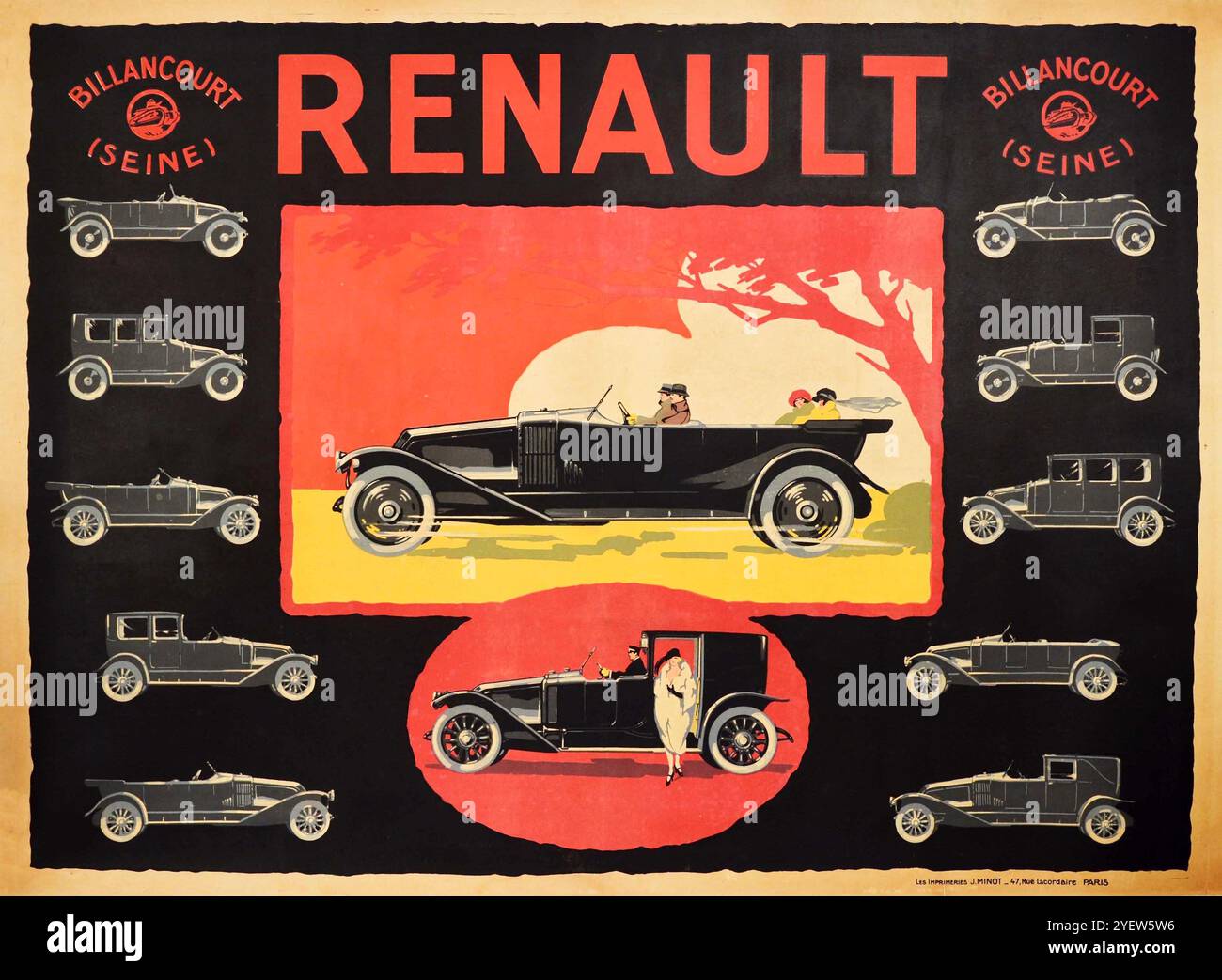 Renault 1930年代ヴィンテージ広告 Renault 1930年代ヴィンテージ広告 Renault 1930年代ヴィンテージ広告
