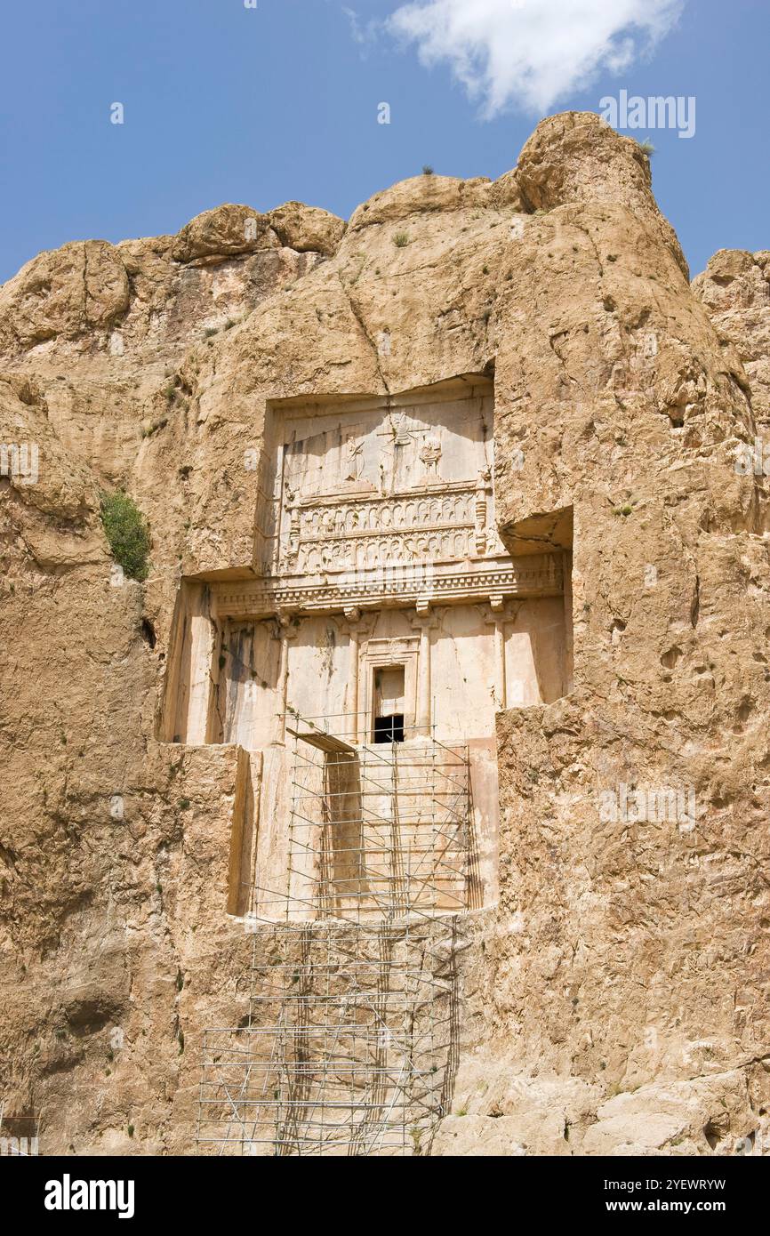 Iran. Naqsh I Rostam Archaeological Site Stock Photo - Alamy