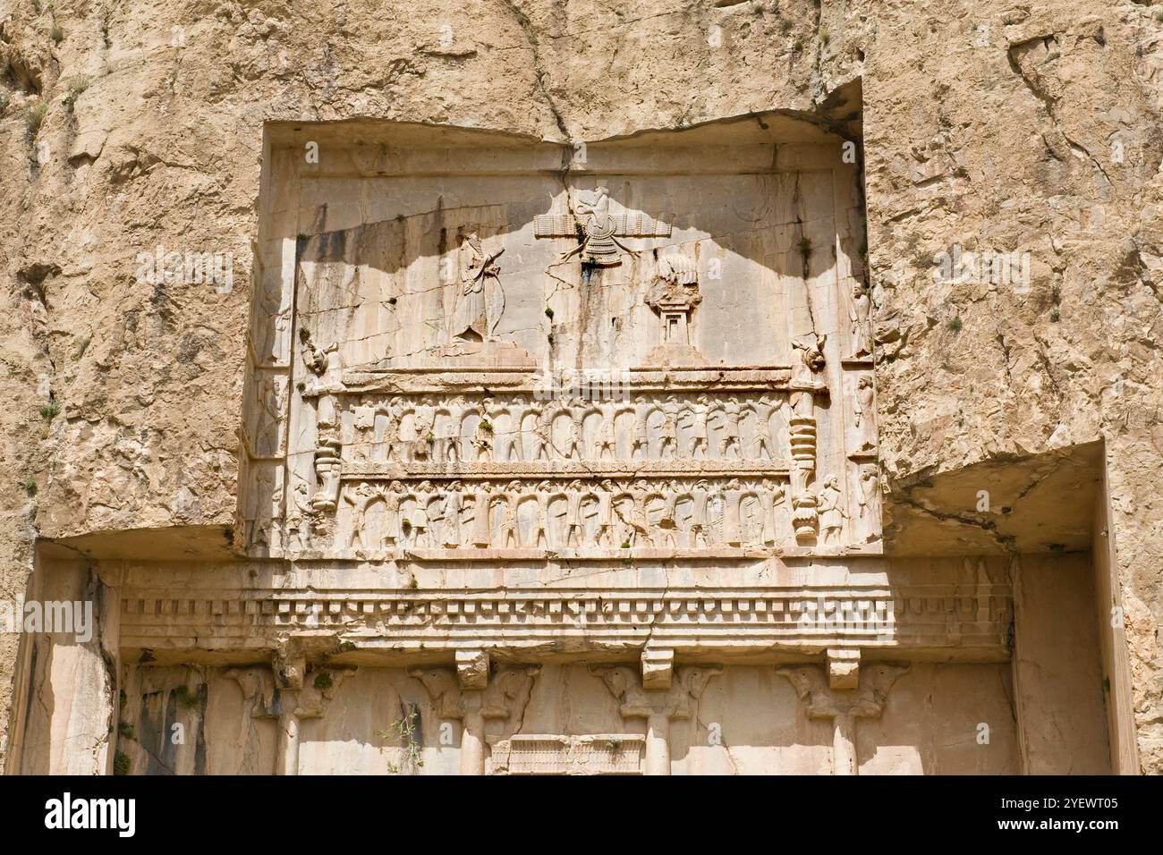 Iran. Naqsh I Rostam Archaeological Site Stock Photo - Alamy