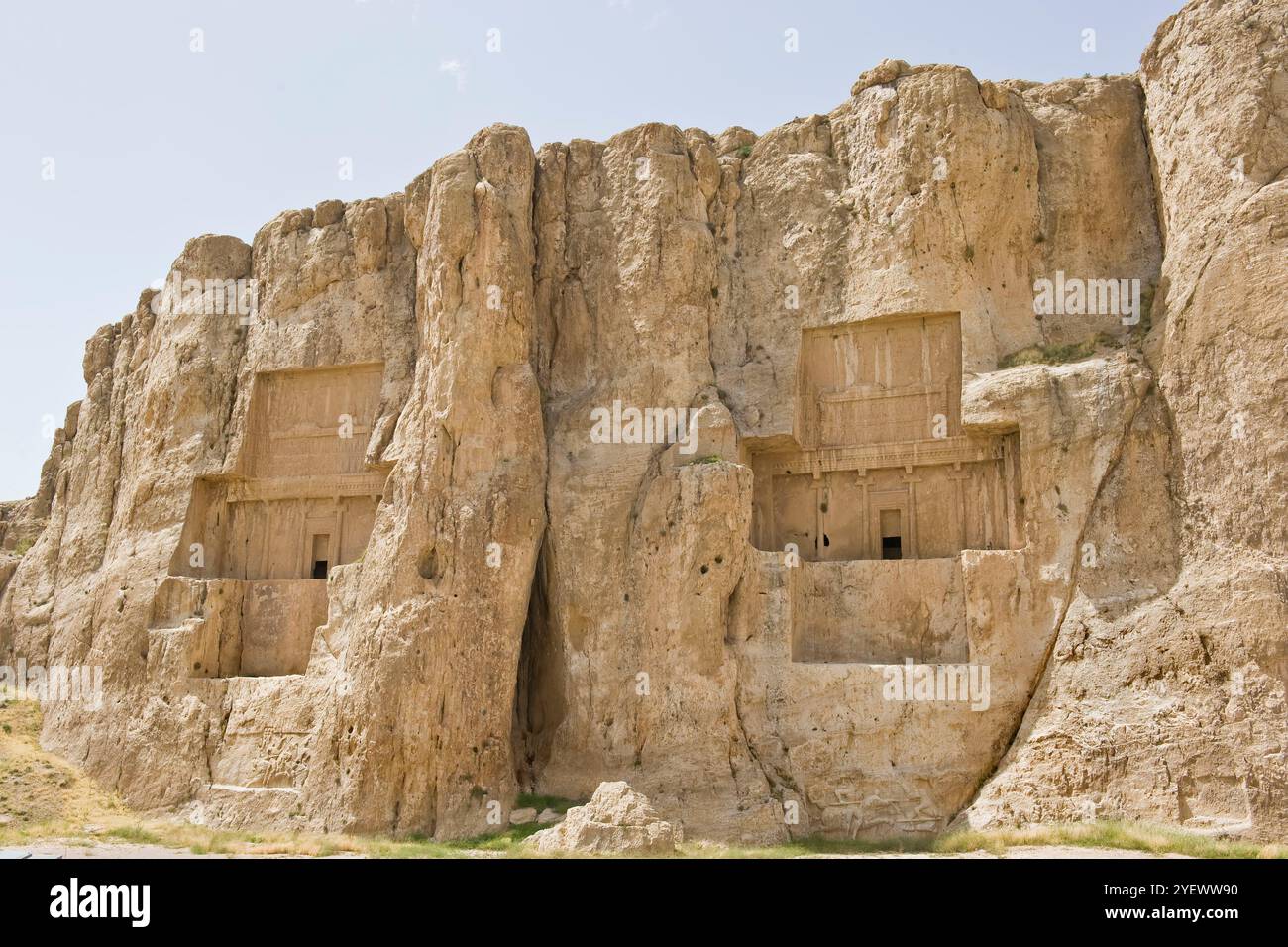 Iran. Naqsh I Rostam Archaeological Site Stock Photo - Alamy