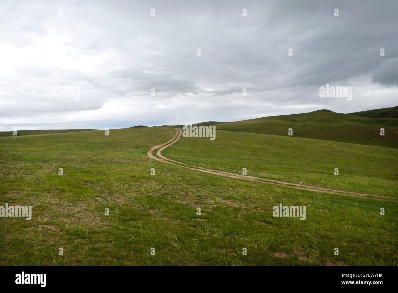 Mongolian Steppe. Mongolia Stock Photo - Alamy