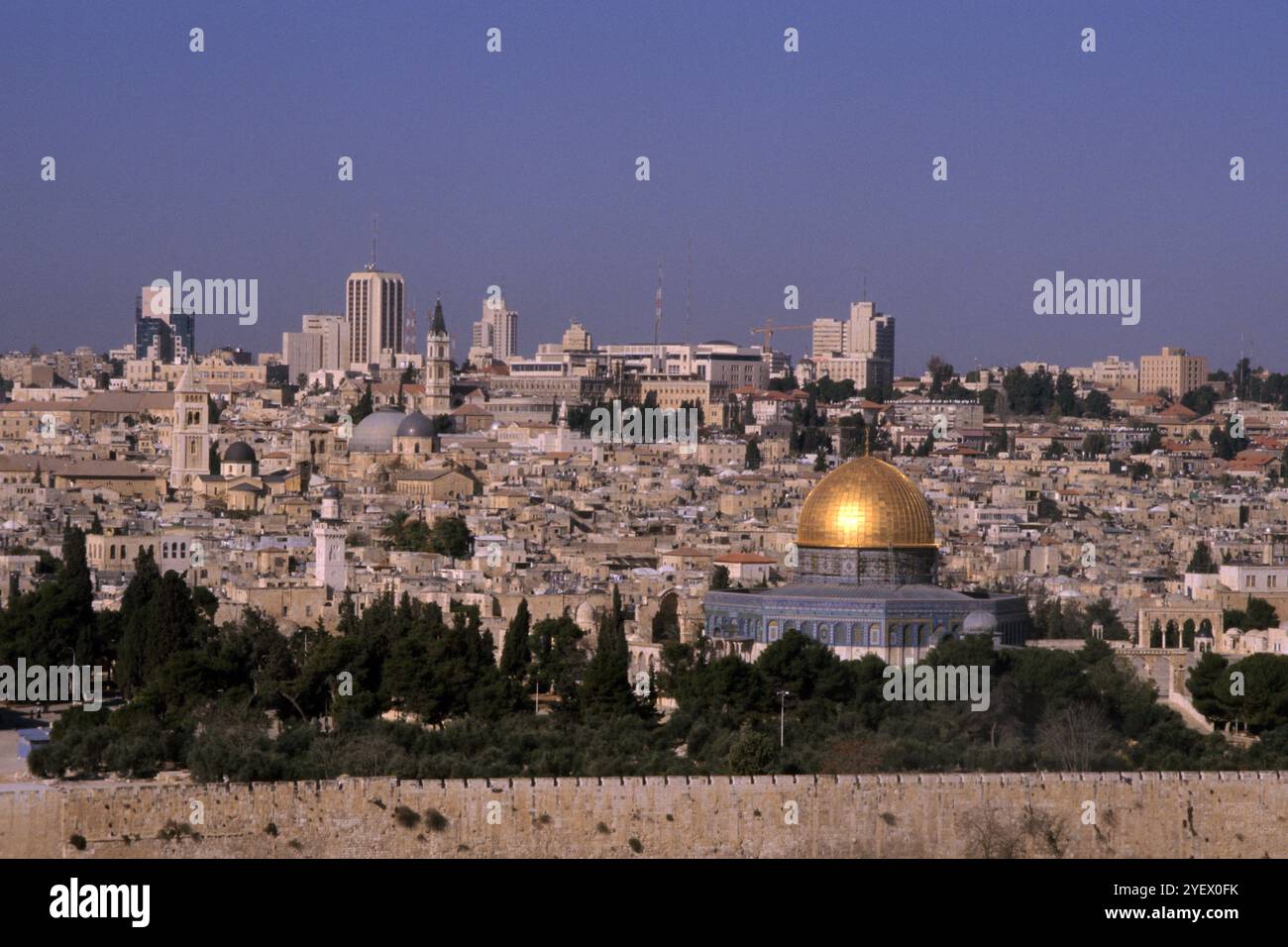Vintage view of jerusalem hi-res stock photography and images - Alamy