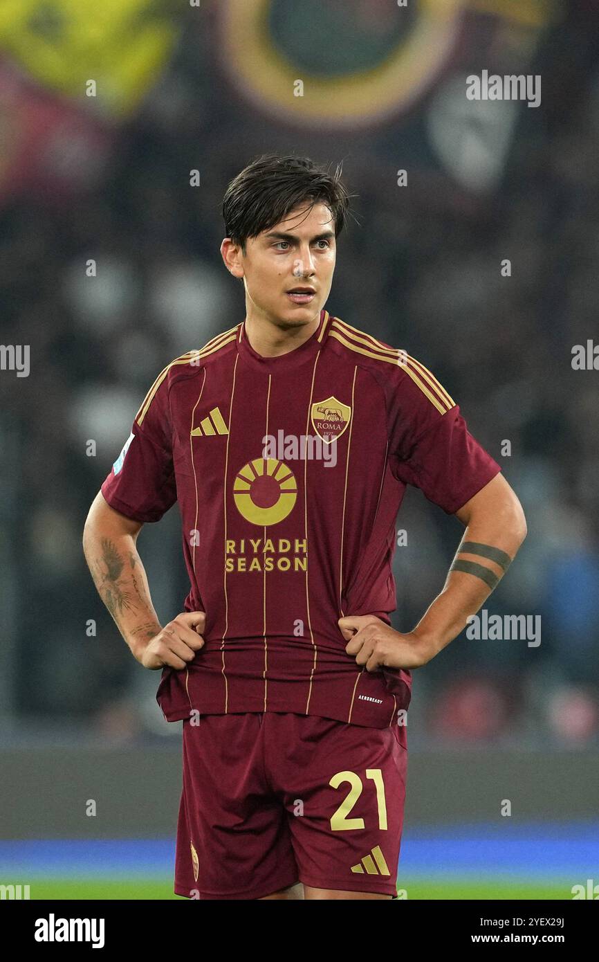 Paulo Dybala of AS Roma during the Serie A football match between AS ...