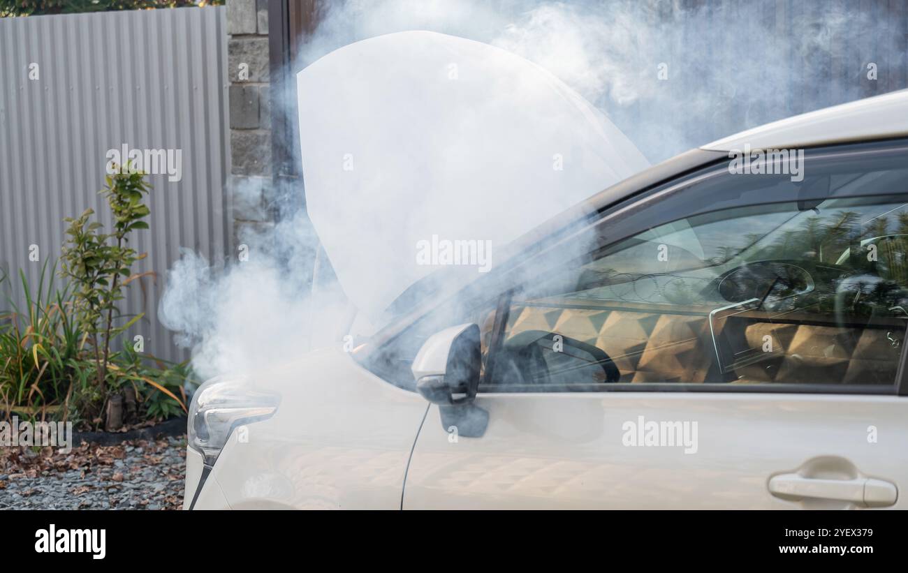 Smoke Coming From Under Hood