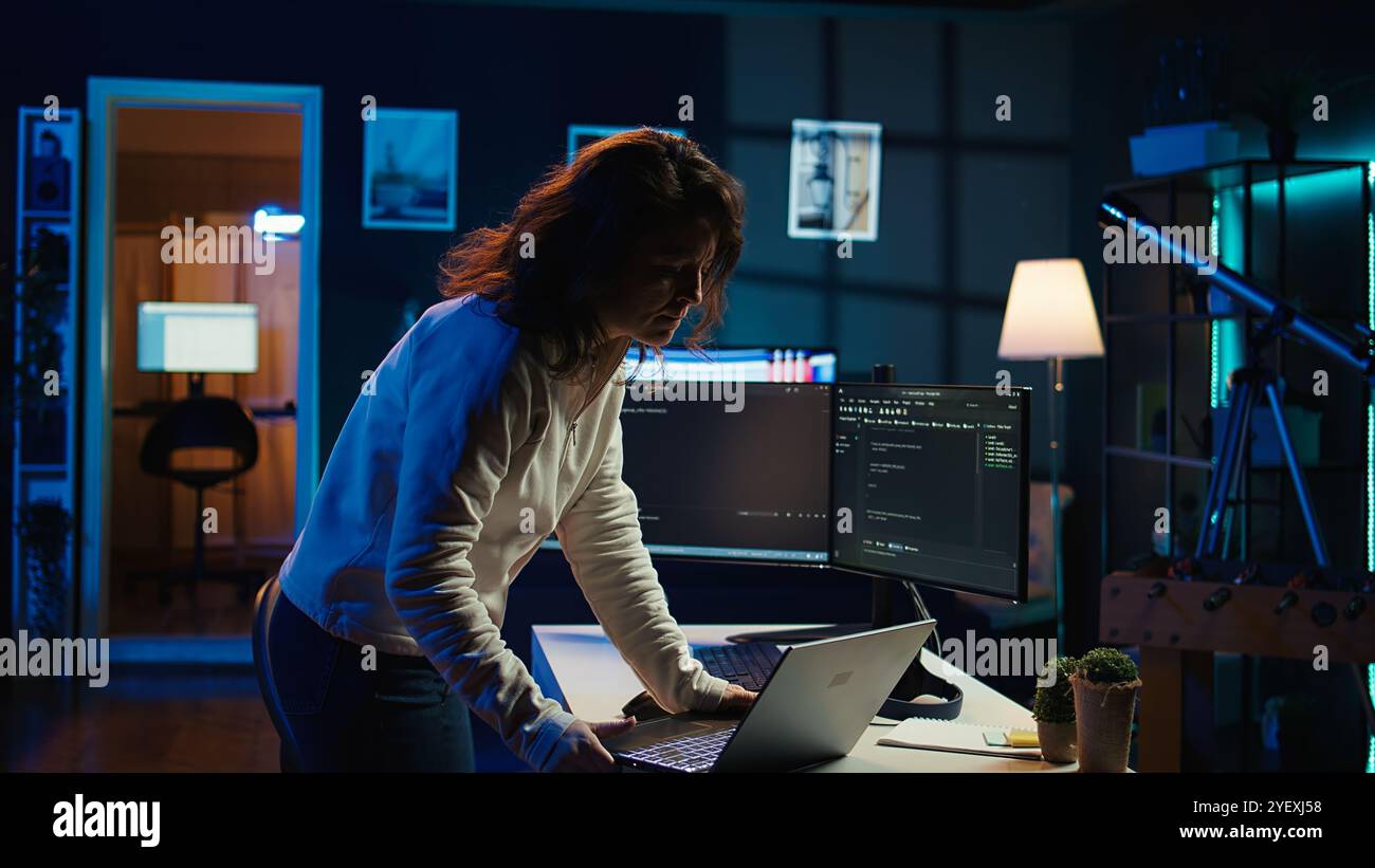 Computer scientist walking home hi-res stock photography and images - Alamy