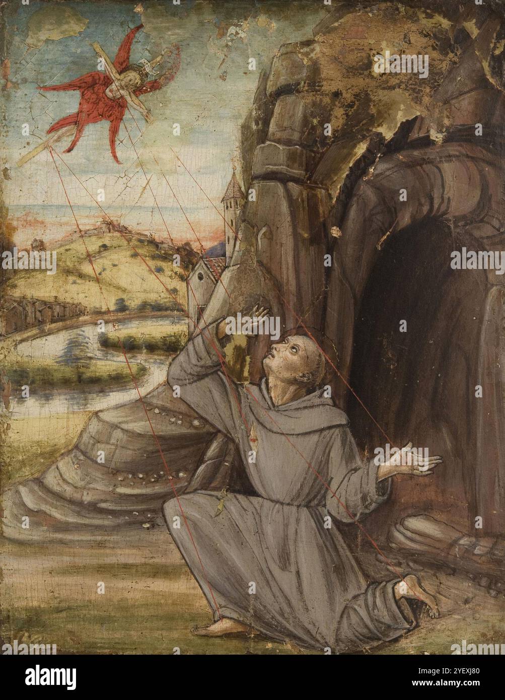 Saint Francis of Assisi Receiving the Stigmata c. 1475-1480 Artist ...