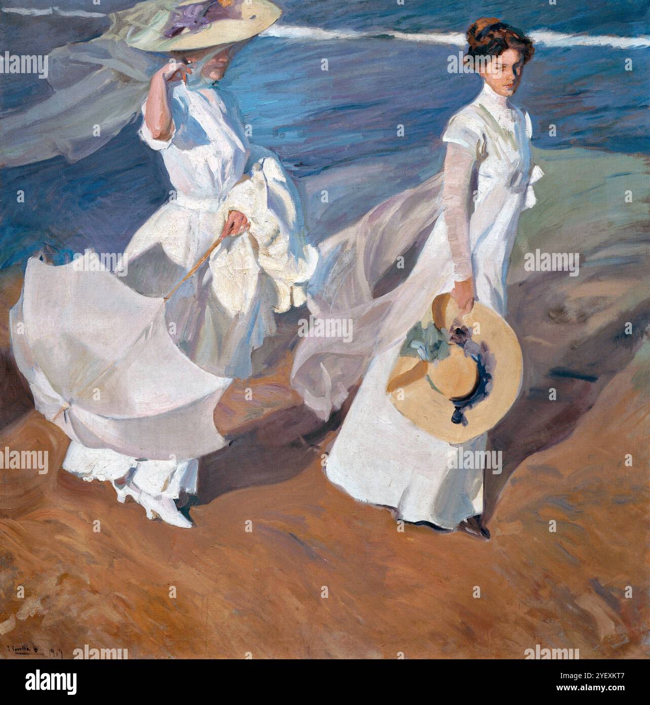 Joaquin Sorolla 油彩画 ホアキン・ソローラ（Joaquin Sorolla） - 世界の名画販売。名画