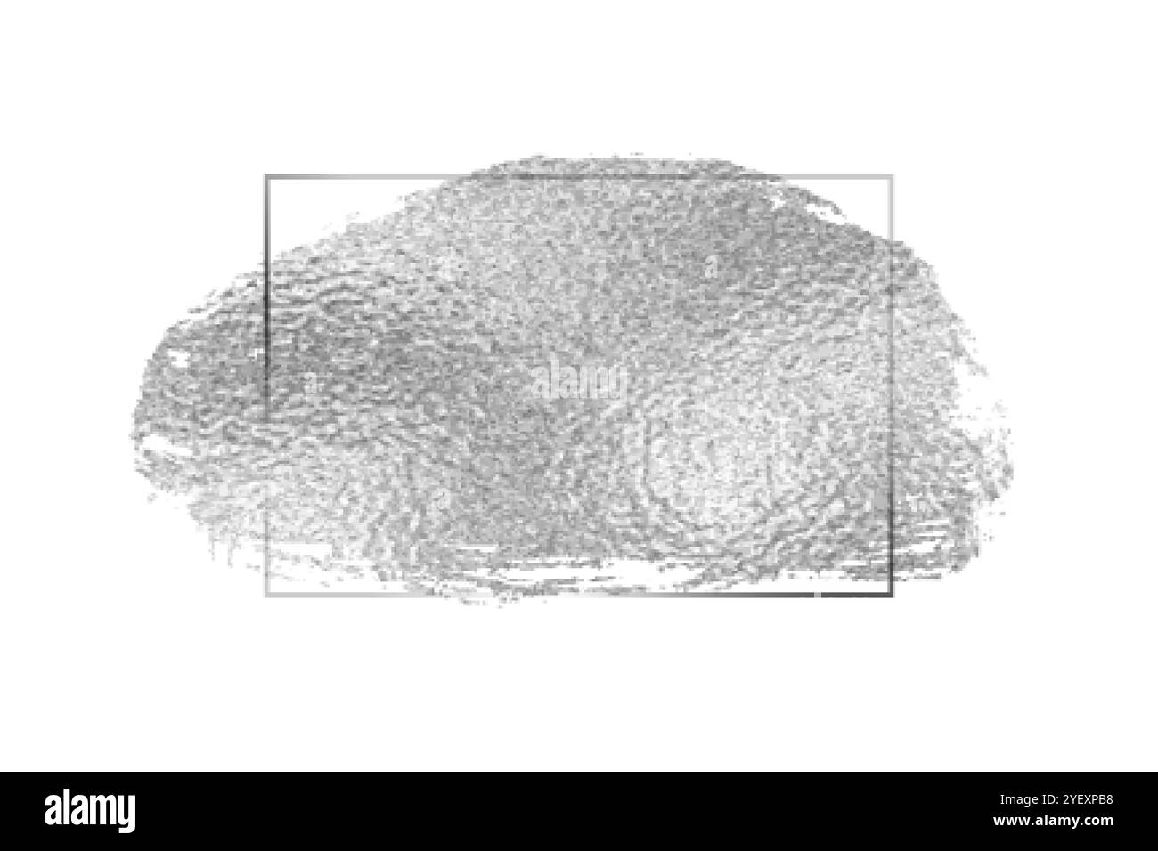 silver foil texture empty frame background design Stock Vector Image ...