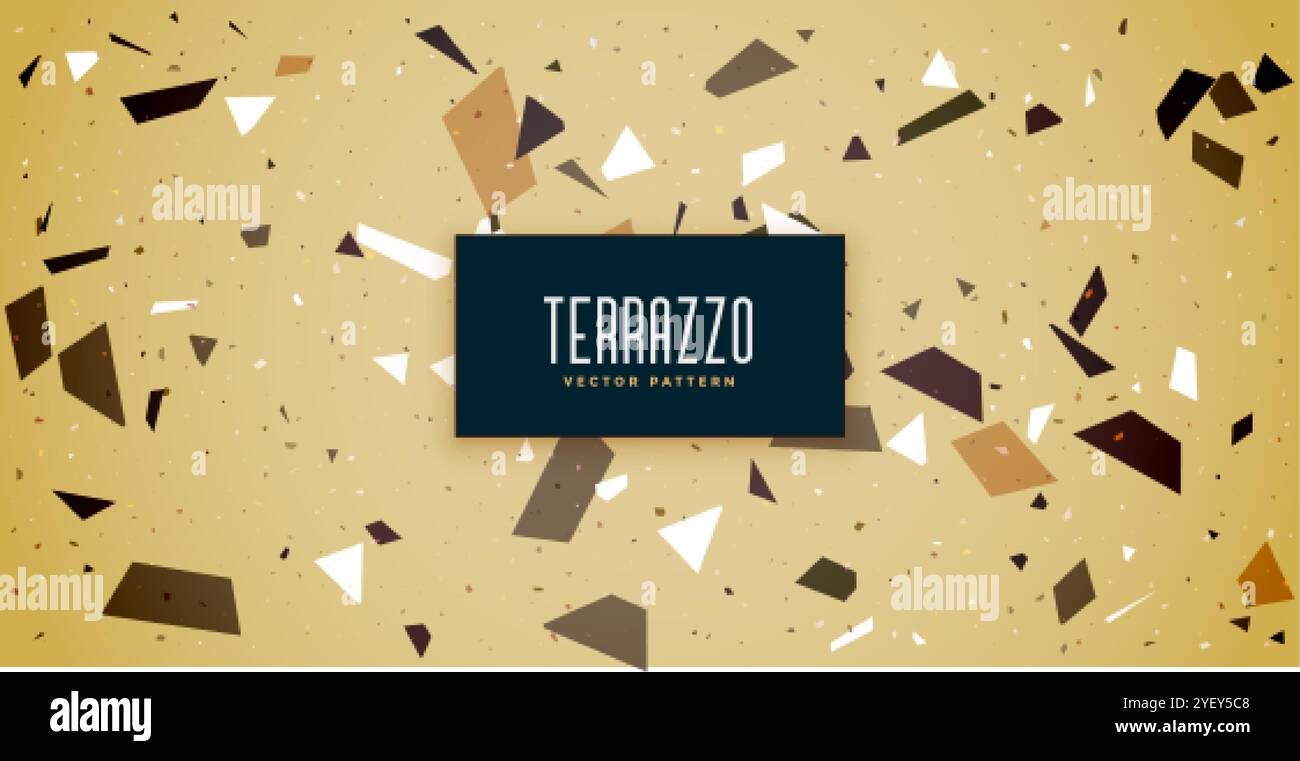 terrazzo floor tiles pattern texture background design Stock Vector ...