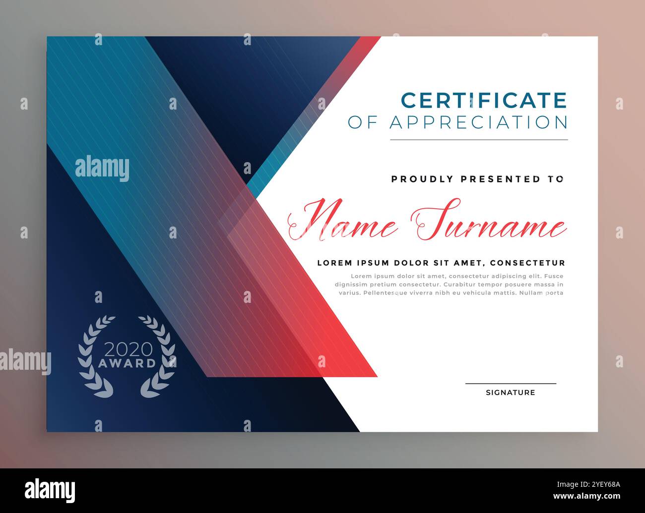 modern diploma certificate template for multipurpose use Stock Vector ...