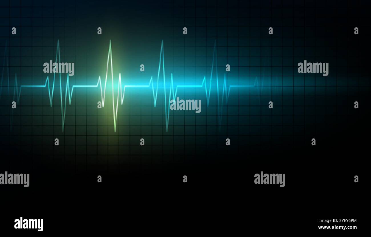 medical science and healthcare background with heartbeat line Stock ...