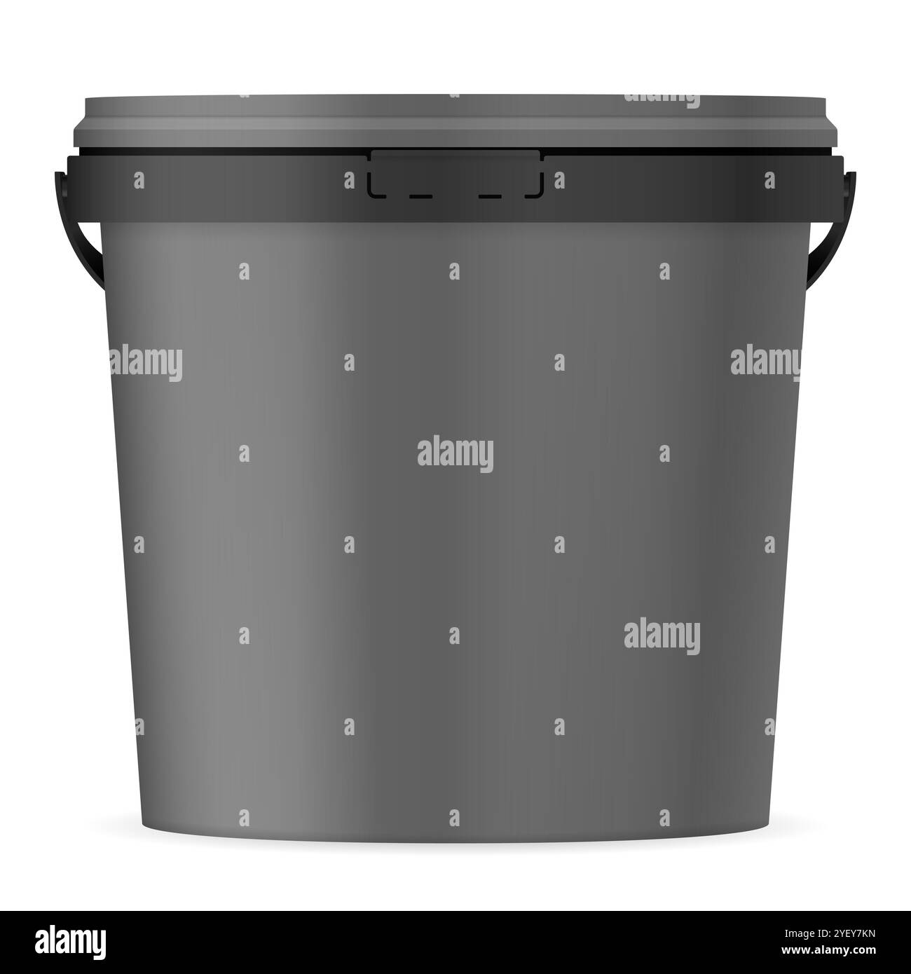 Paint bucket on a white background. Vector illustration Stock Photo - Alamy