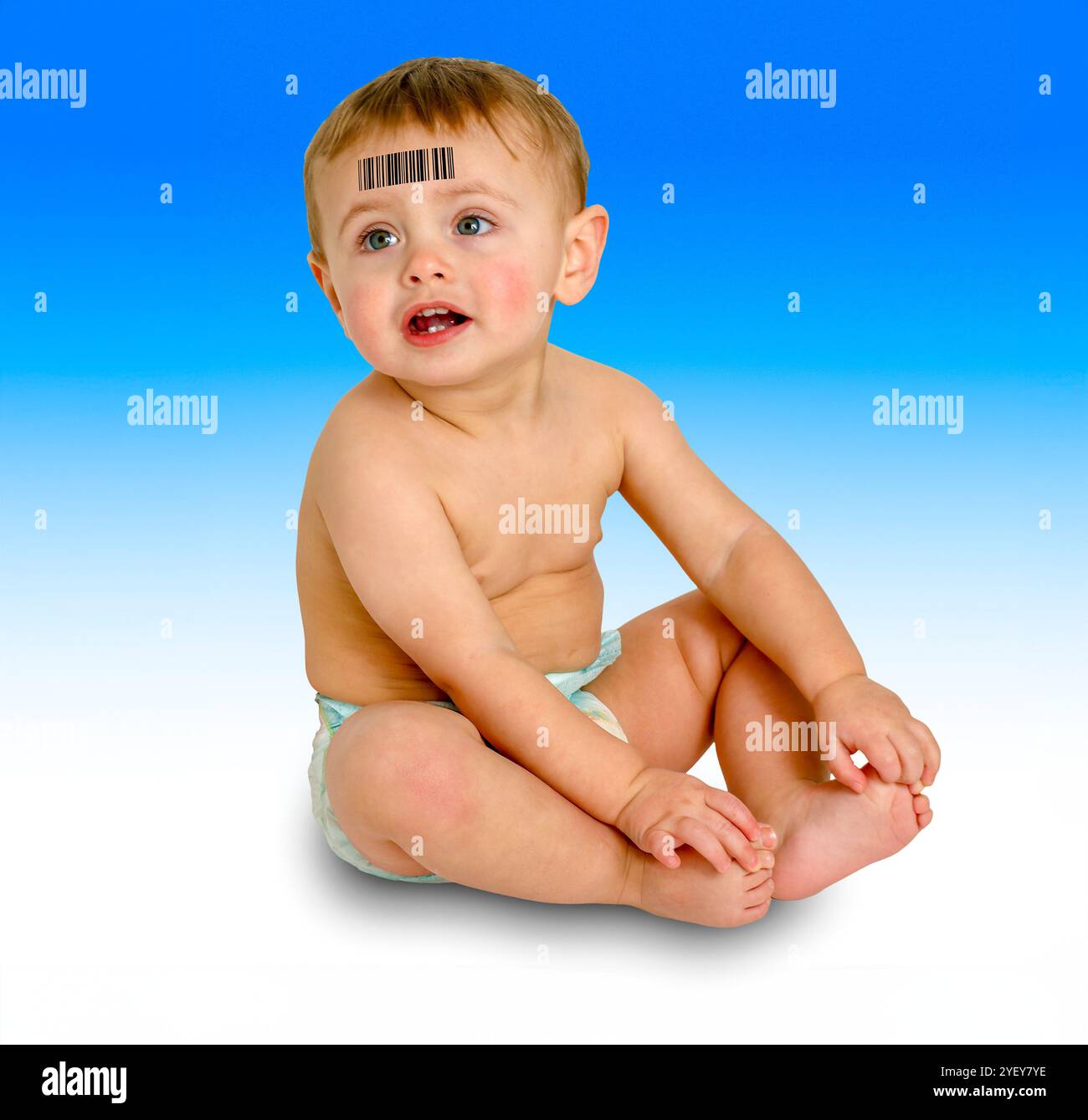 Child consumerism, conceptual image. Stock Photo
