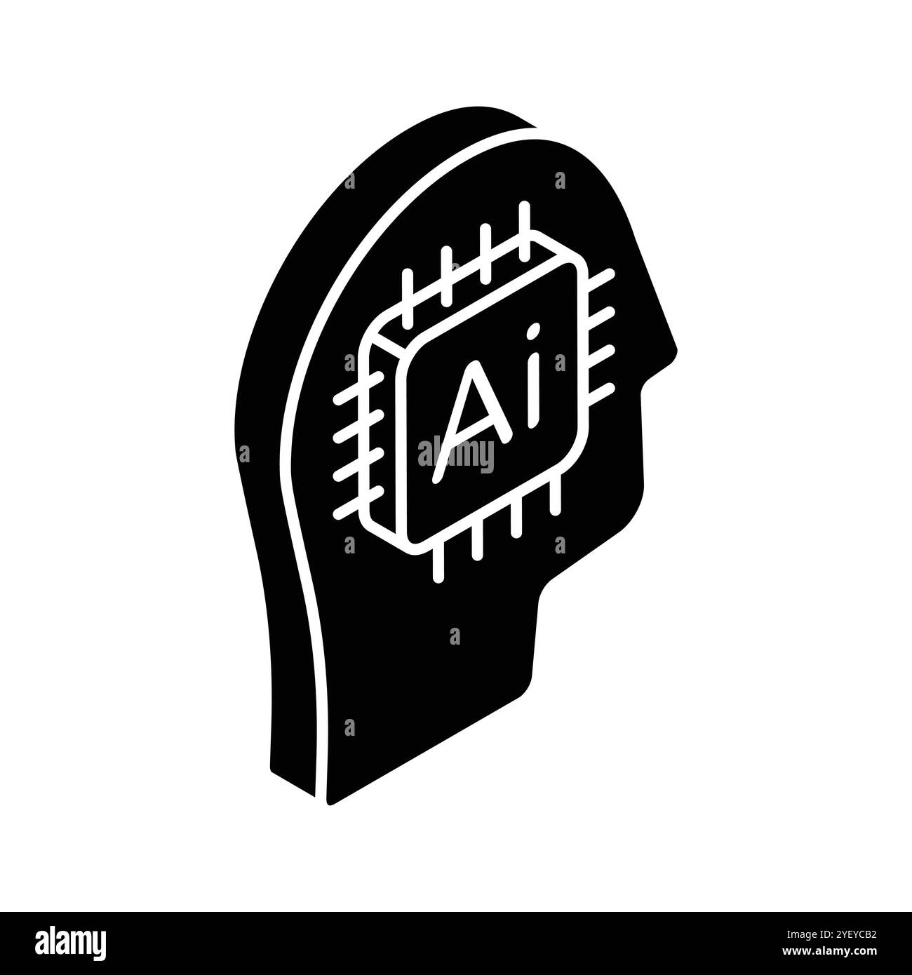 Chip brain Black and White Stock Photos & Images - Alamy