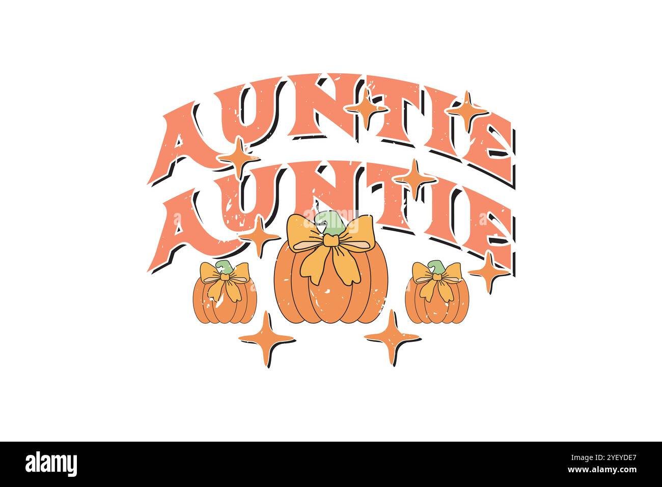 Halloween Pumpkin SVG T-shirt Design Stock Vector