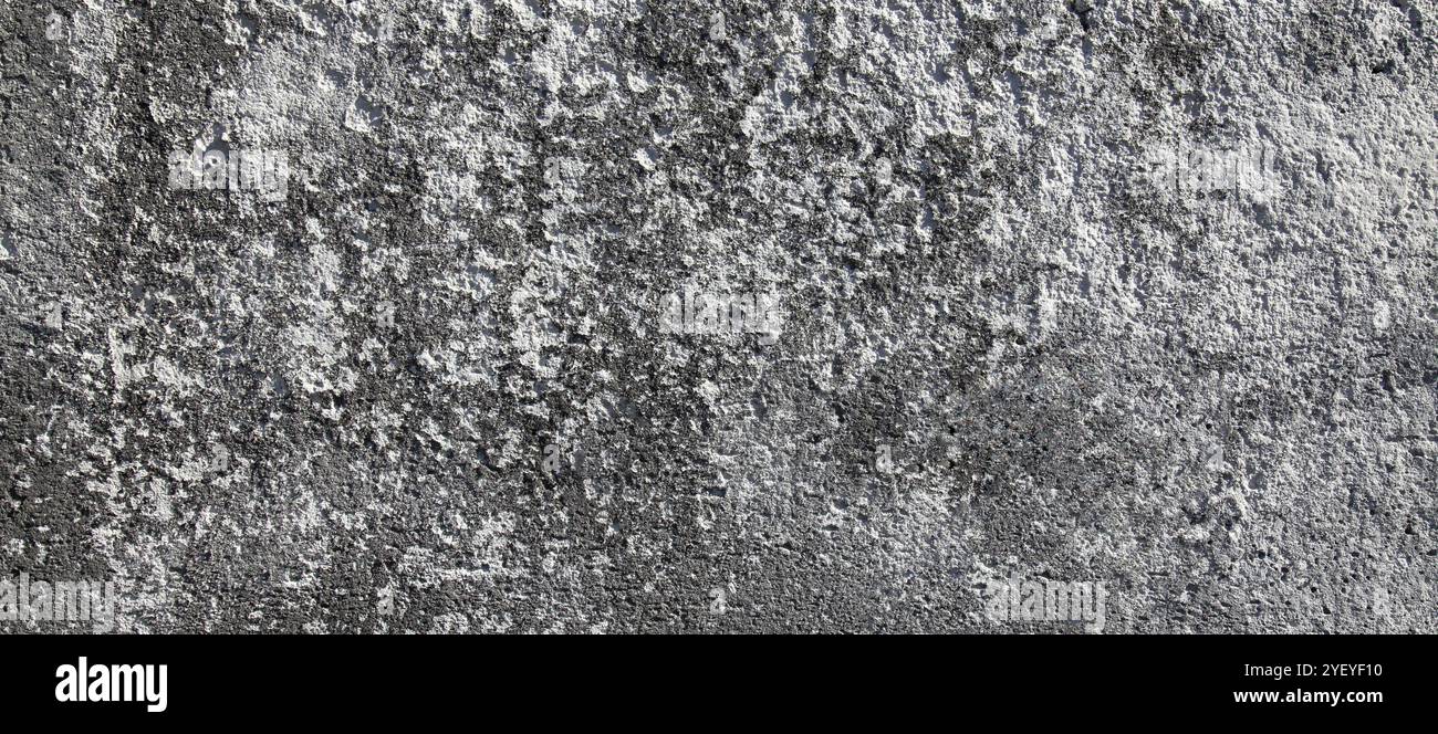 Grey concrete (cement) wall, background. The texture of the old fence ...
