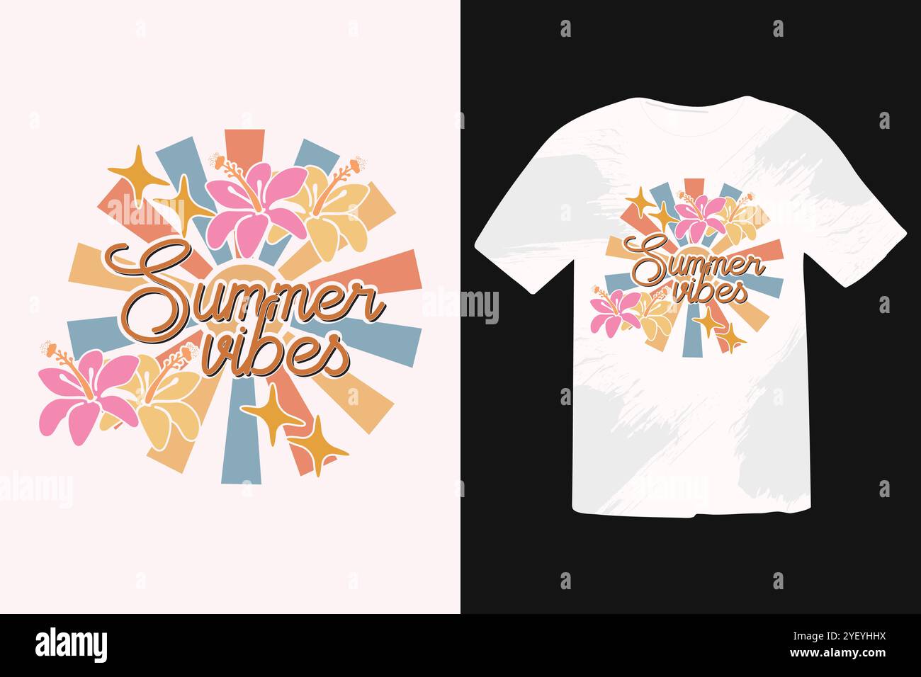 Camping summer t-shirt design Stock Vector