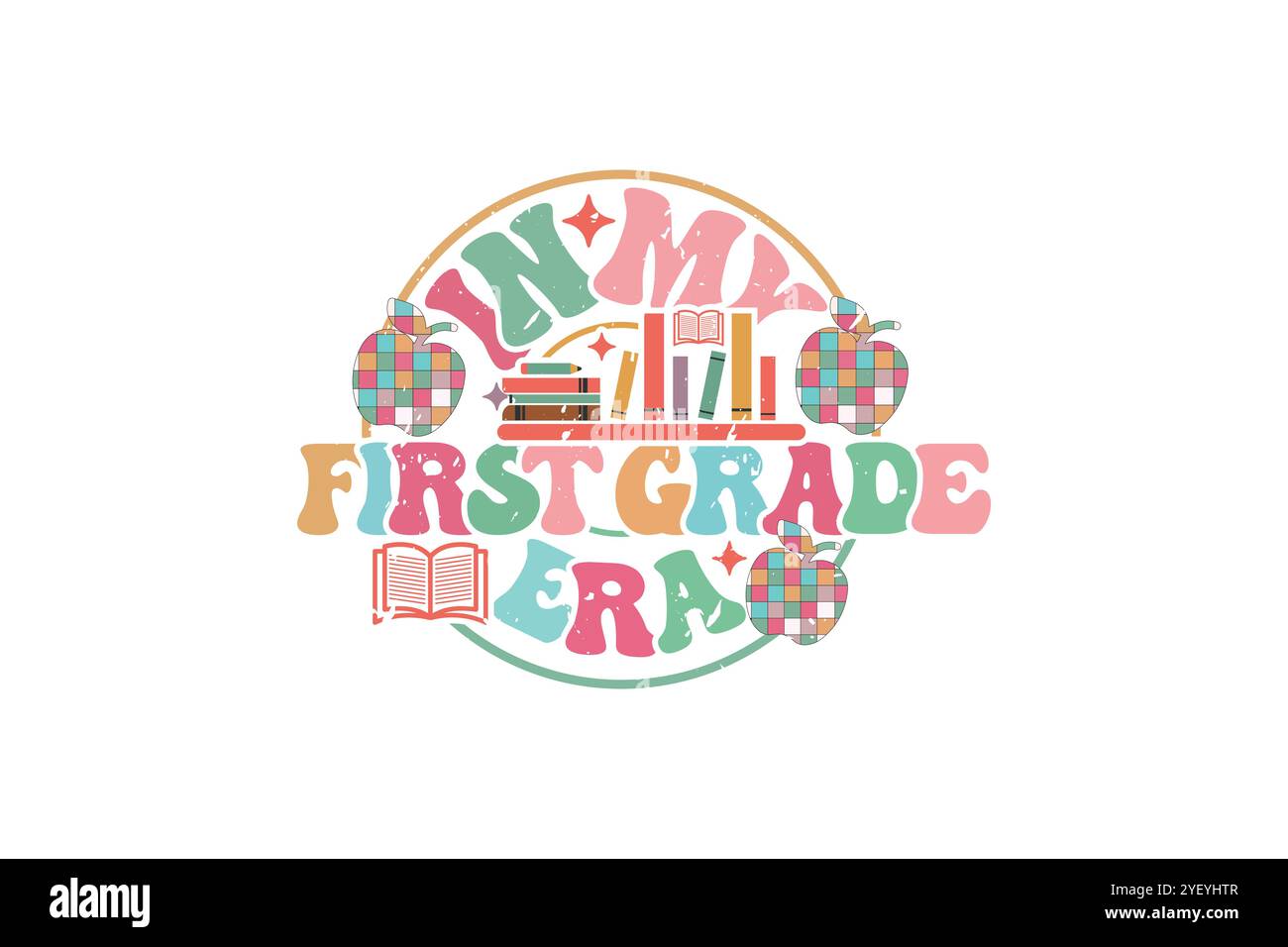 teacher Book Lever SVG Design Stock Vector