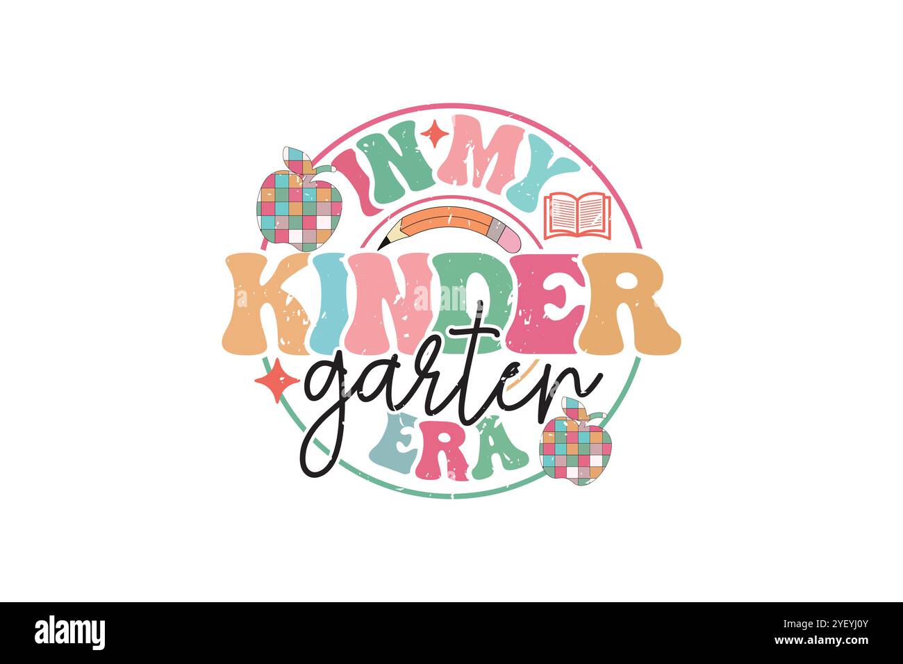 teacher Book Lever SVG Design Stock Vector