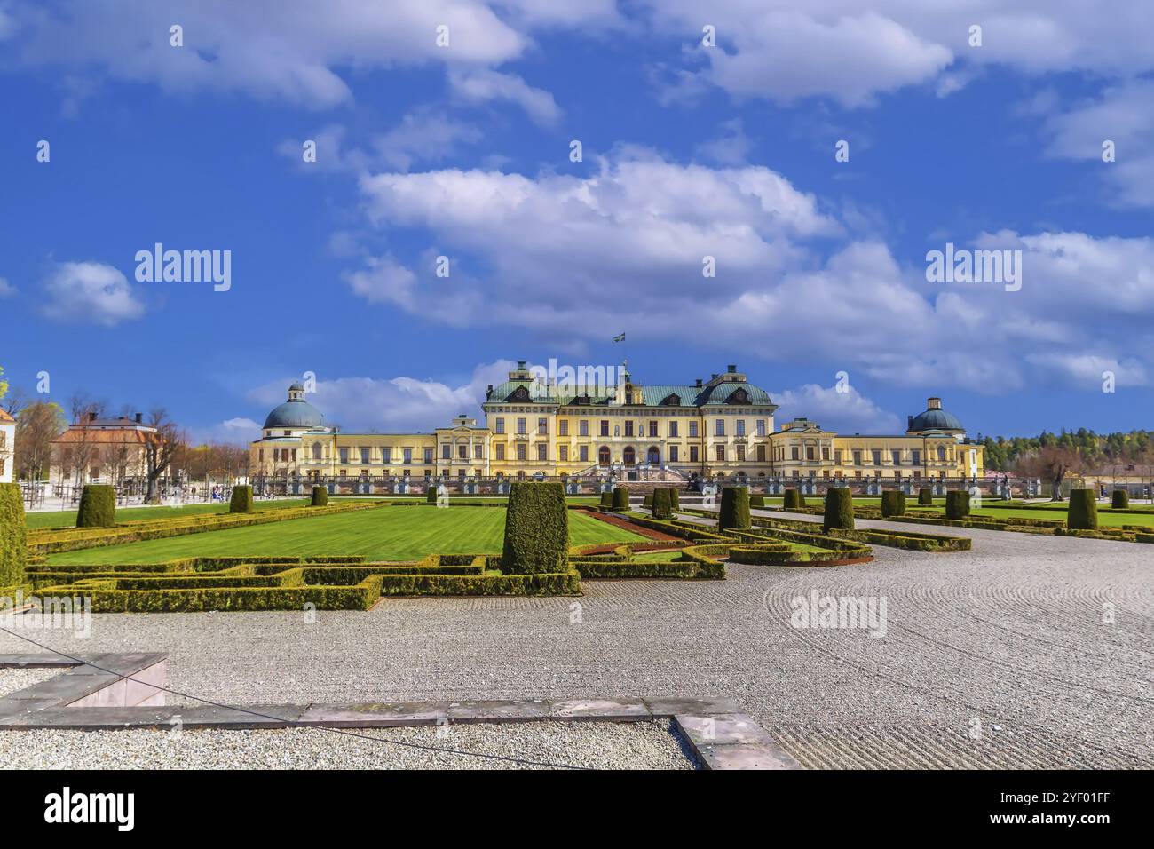 Drottningholm palace private residence hi-res stock photography and ...