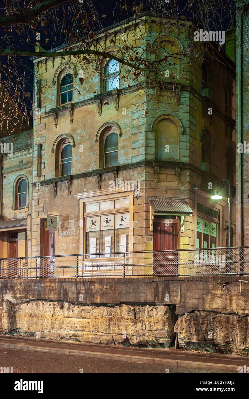 The Sydney suburb of The Rocks, settled at colonization in 1788 ...