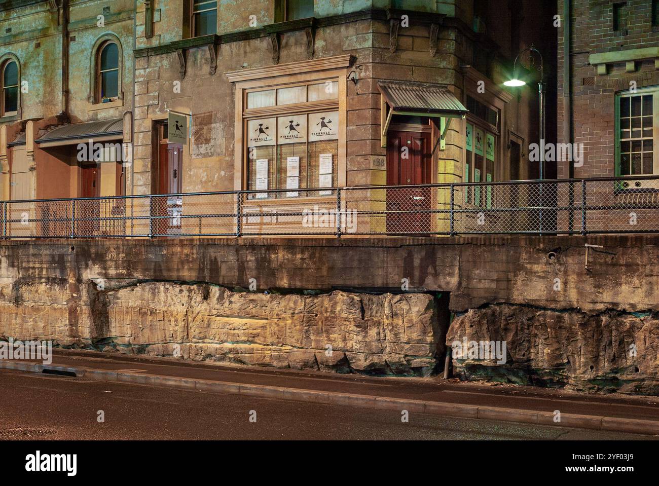 The Sydney suburb of The Rocks, settled at colonization in 1788 ...