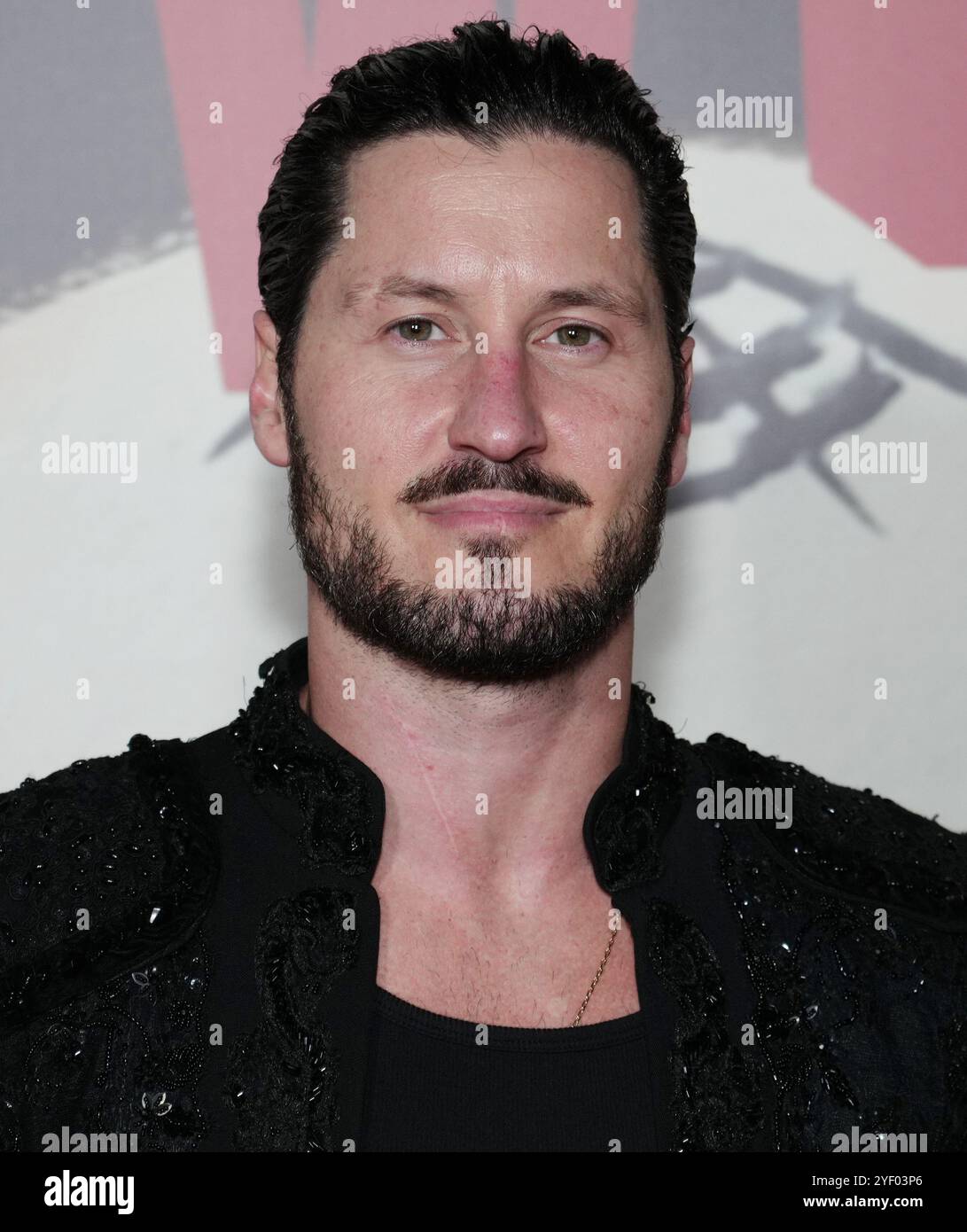 Los Angeles, USA. 01st Nov, 2024. Valentin Chmerkovskiy arrives at the
