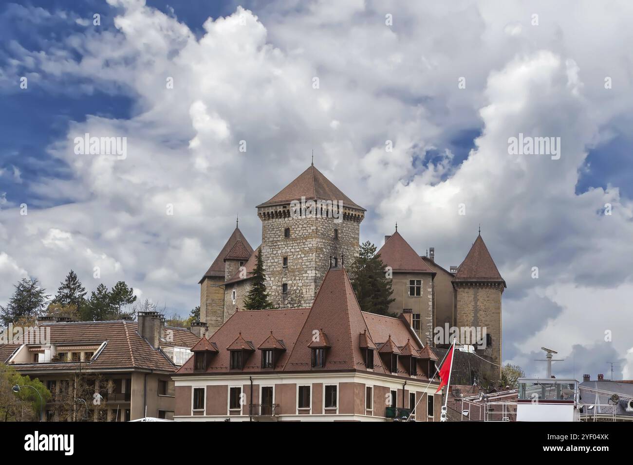 Chateau d'Annecy is a restored castle which dominates the old French ...