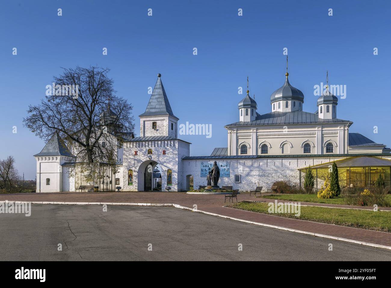 St. George Meshchovsky Monastery, Kaluga oblast, Russia, Europe Stock Photo