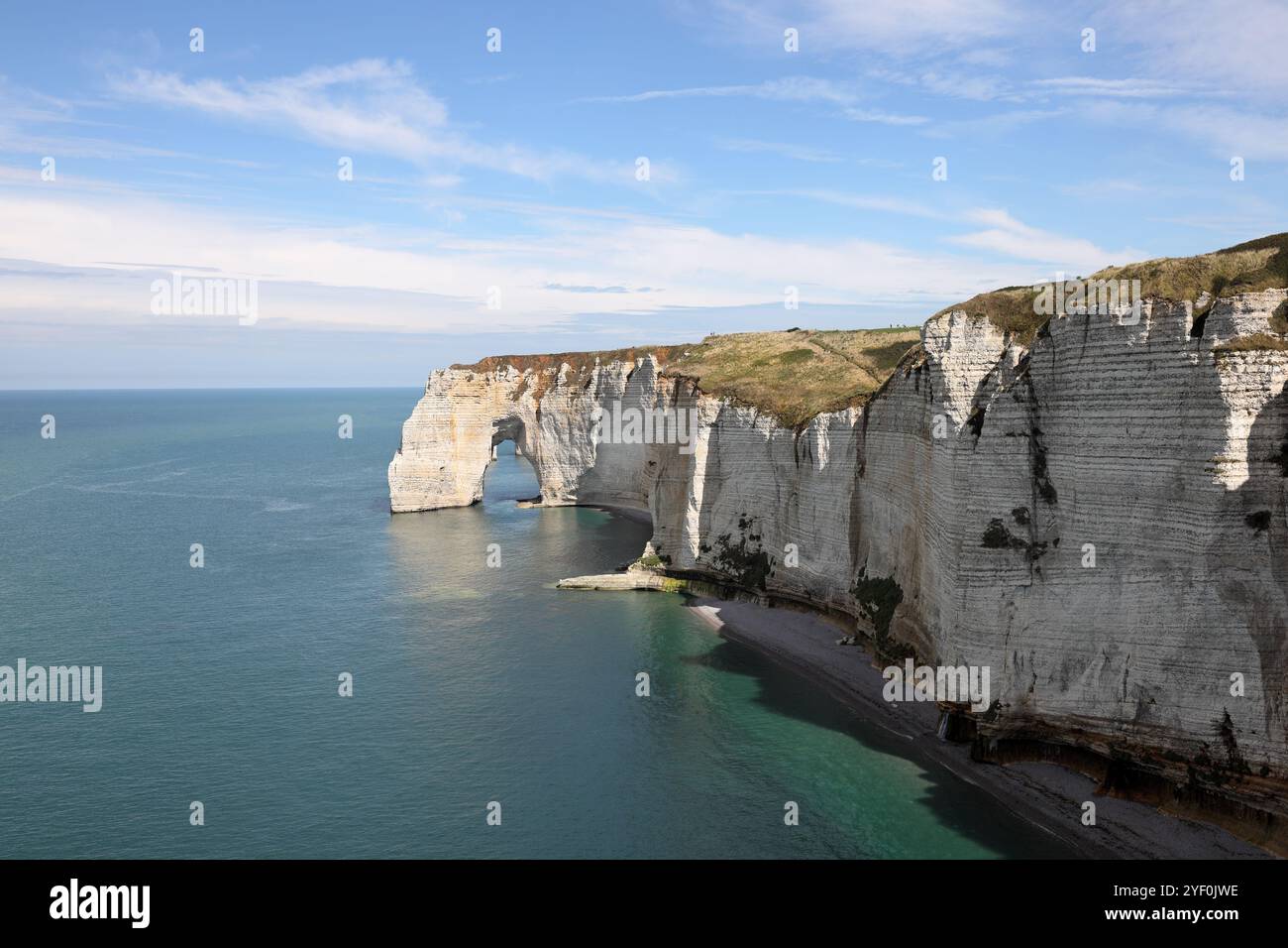 Cliffs etretat on normandy hi-res stock photography and images - Alamy