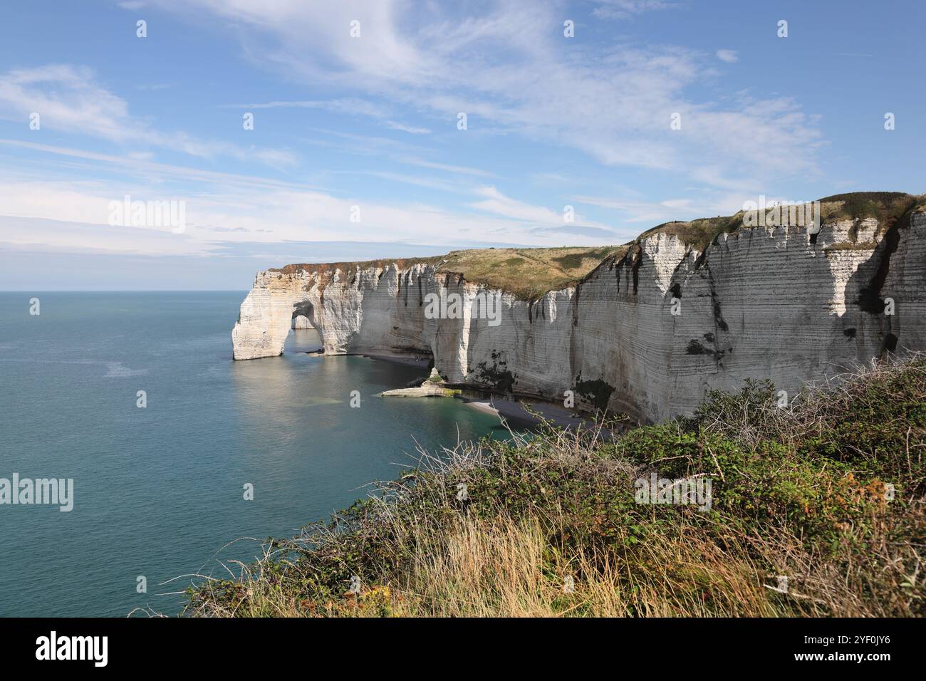 Cliffs etretat on normandy hi-res stock photography and images - Alamy