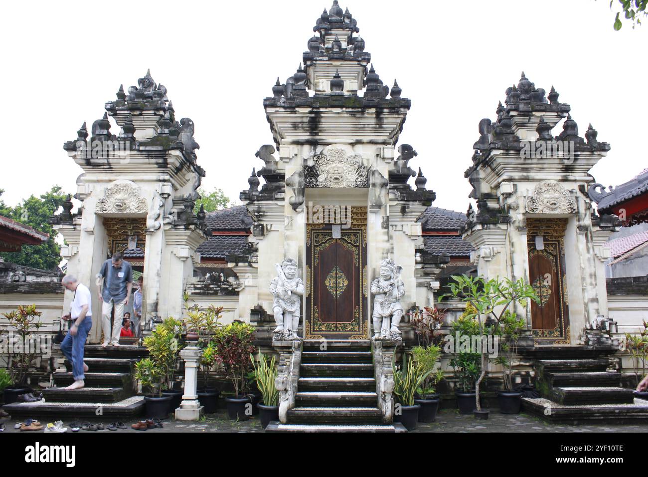 Jagatnatha Temple, a place of worship for Hindus in Yogyakarta, which is also visited by tourists to experience the atmosphere of Bali. Stock Photo