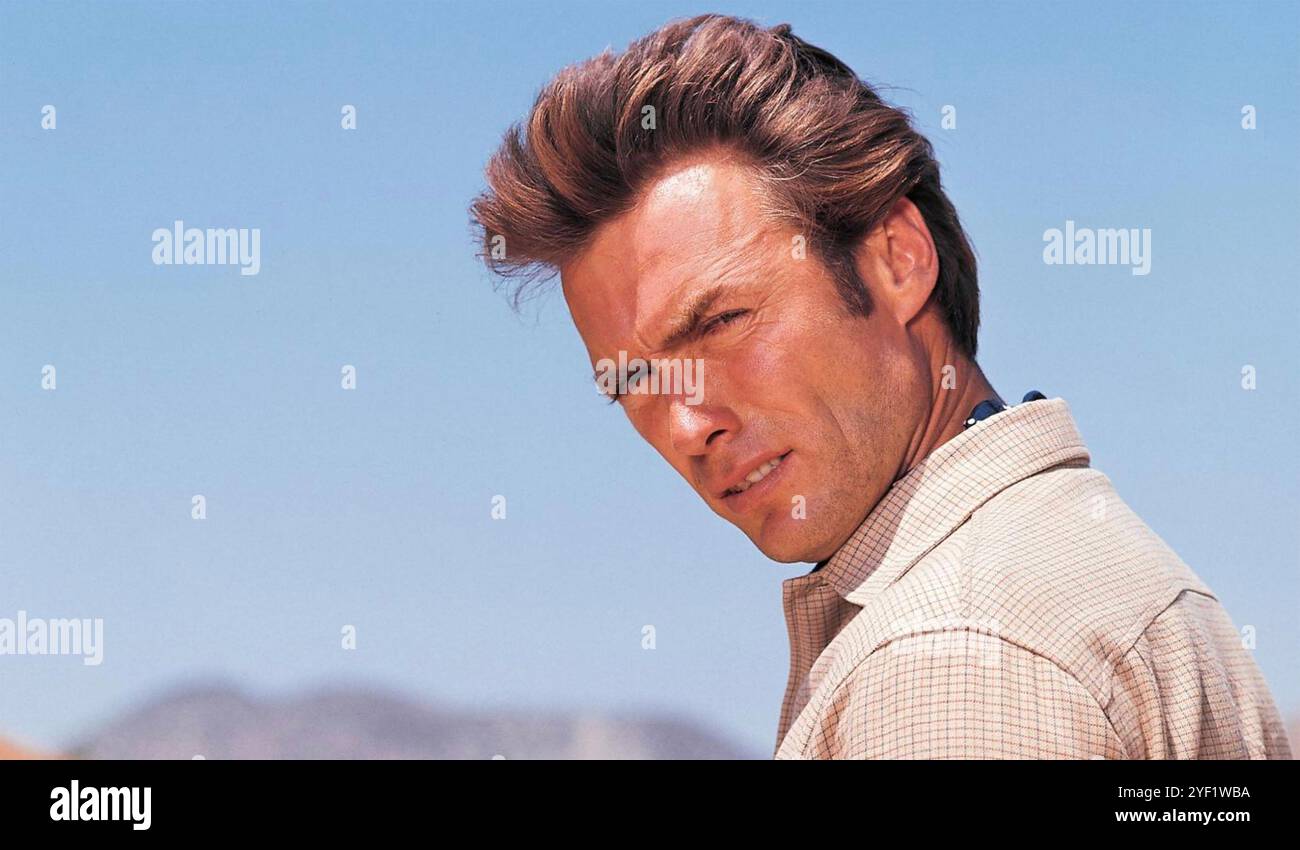 RAWHIDE  CBS TV Western series  1959065 with Clint Eastwood as Rowdy Yates Stock Photo