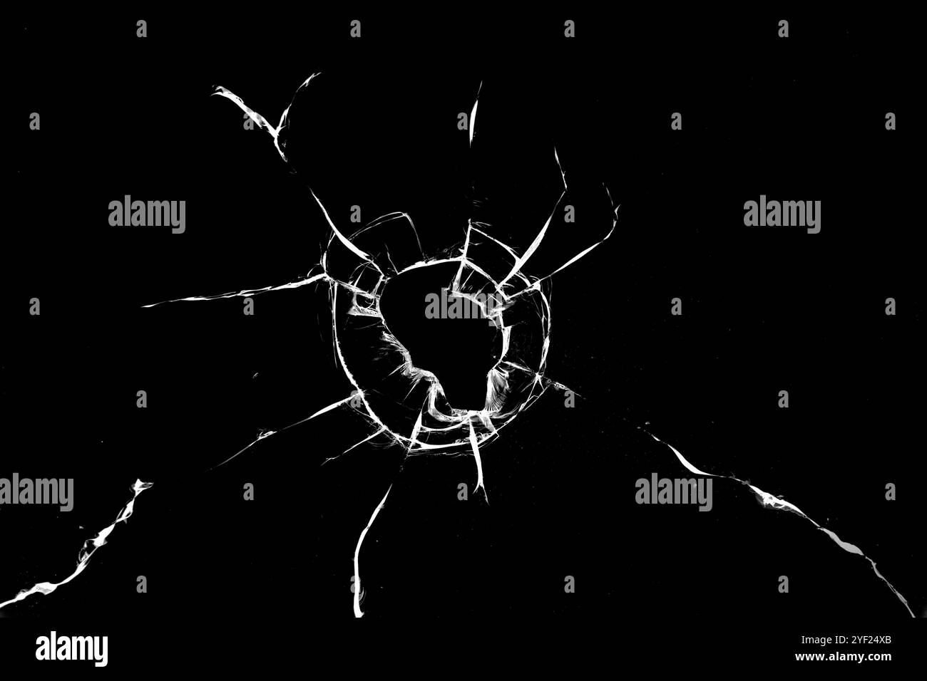 Texture of broken glass on a black background Stock Photo - Alamy
