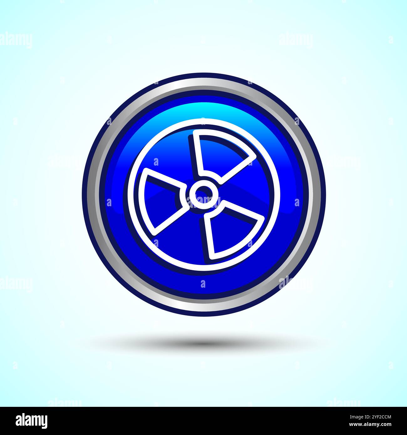 Hazard warning symbol animation Stock Vector Images - Alamy