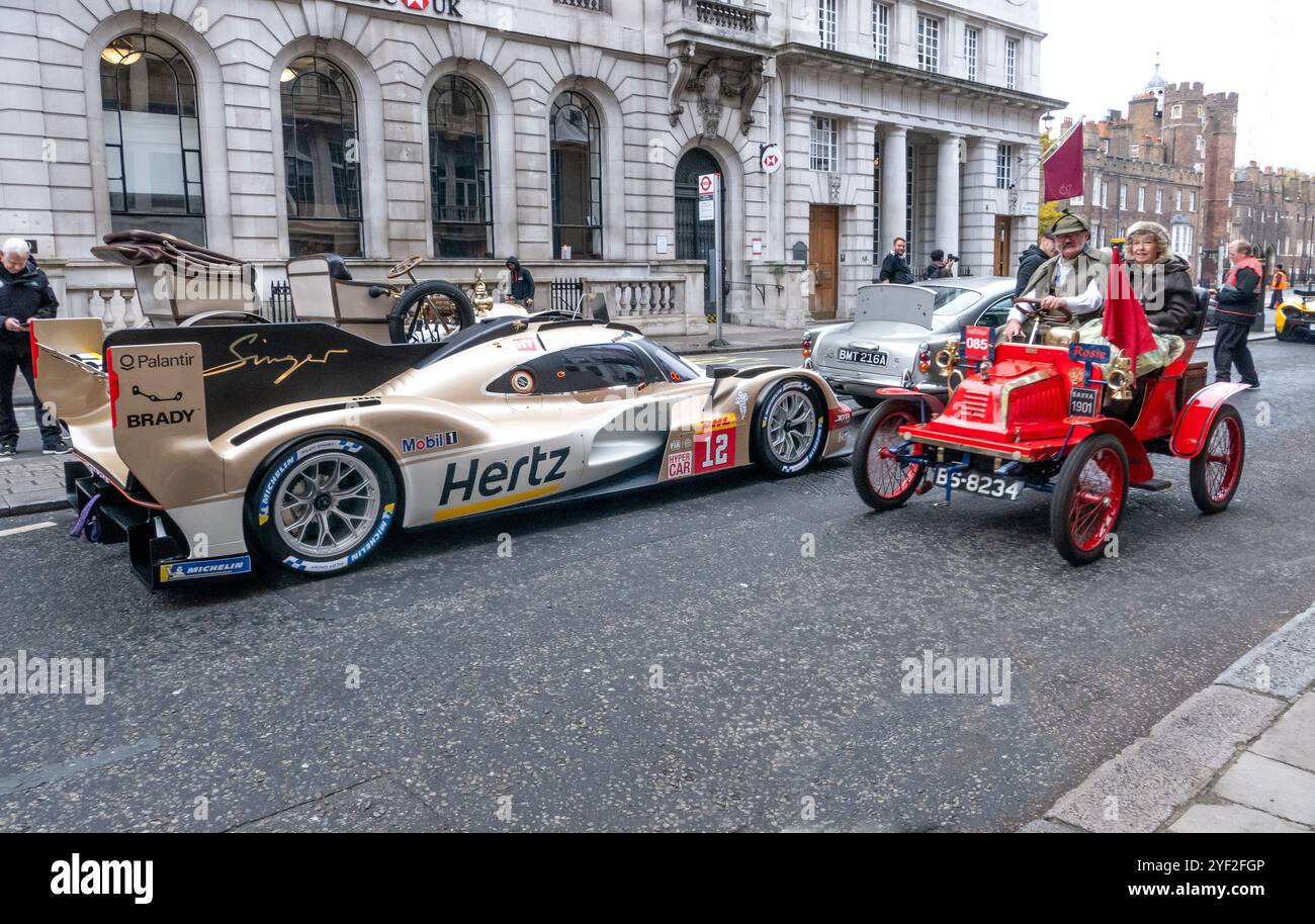 2024 St James Motoring Spectacle in Pall Mall London UK Stock Photo