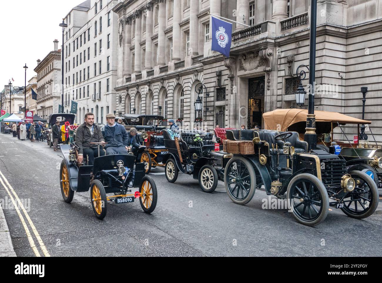 2024 St James Motoring Spectacle in Pall Mall London UK Stock Photo
