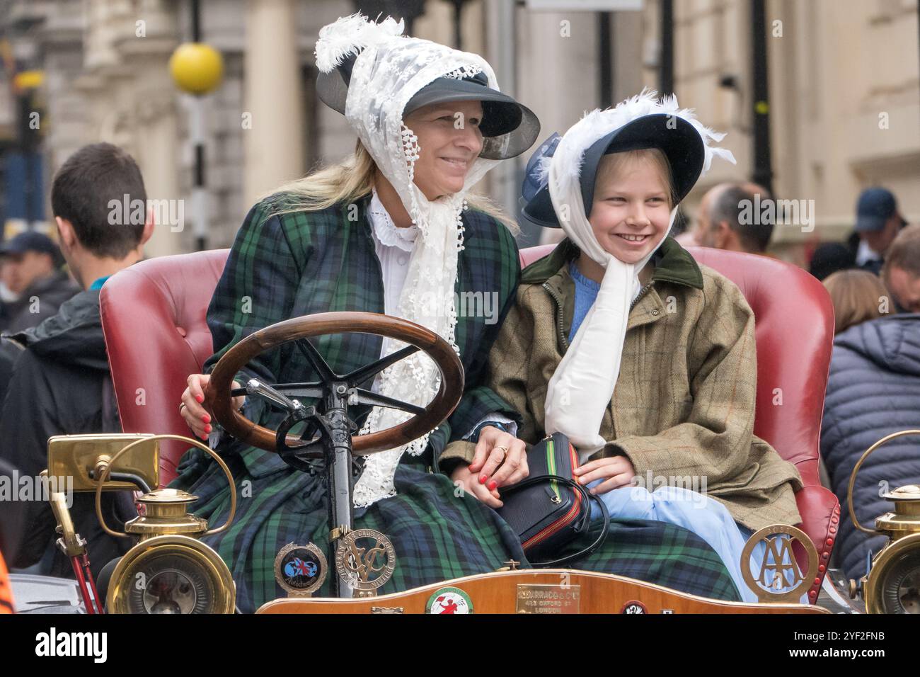 2024 St James Motoring Spectacle in Pall Mall London UK Stock Photo