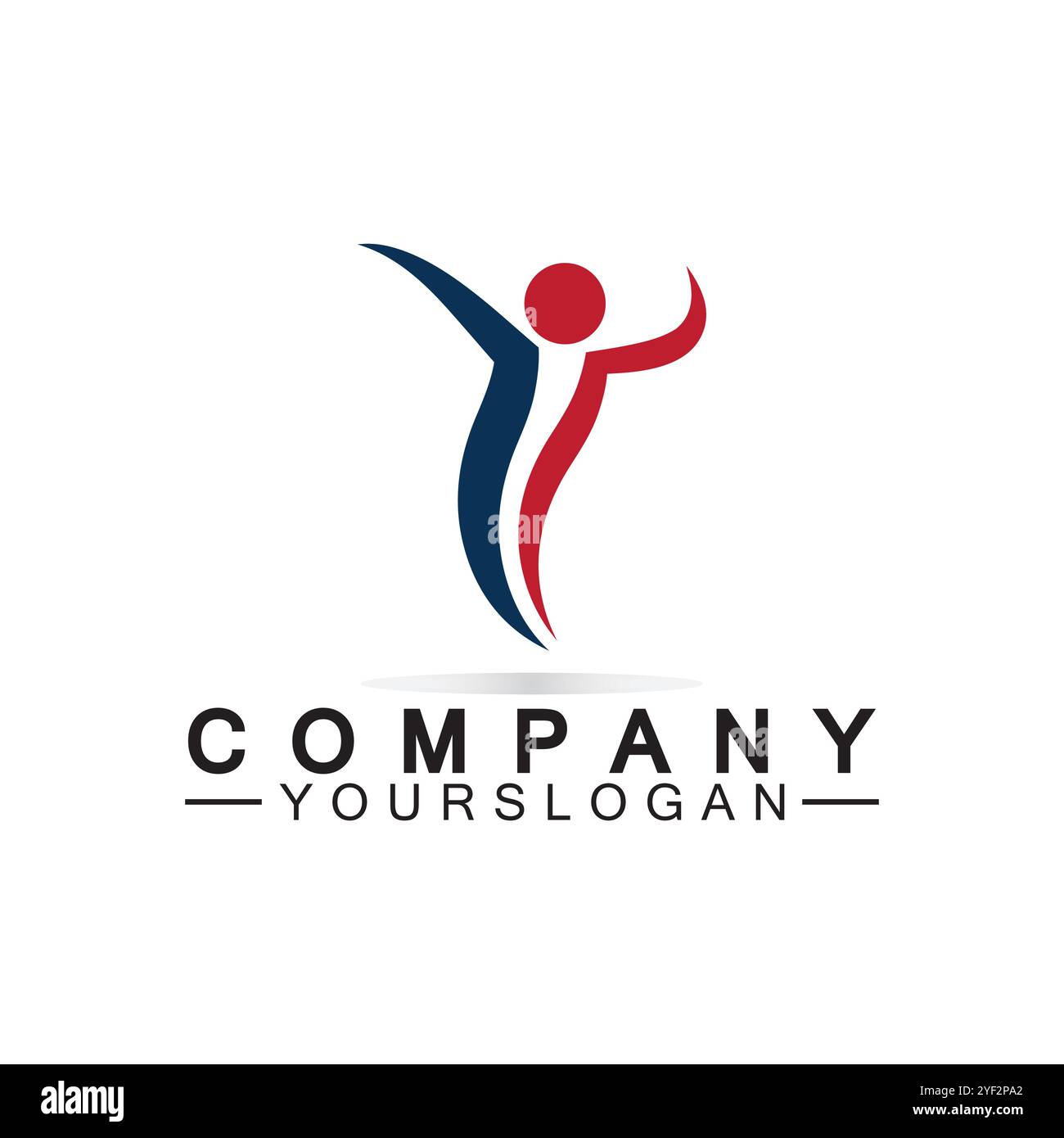 Success People Logo Vector  Design Template Stock Vector