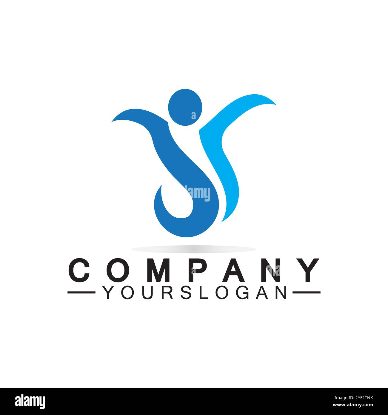 Success People Logo Vector  Design Template Stock Vector