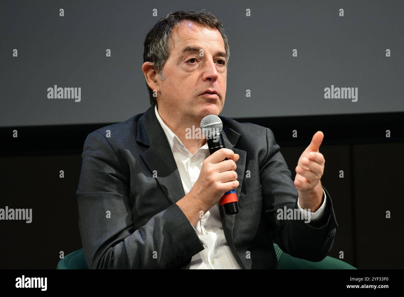 Valence, France. 02nd Nov, 2024. Jerome Fourquet attends the first book fair in Valence, Drome, on November 2, 2024. (Photo by Romain Doucelin/NurPhoto) Credit: NurPhoto SRL/Alamy Live News Stock Photo